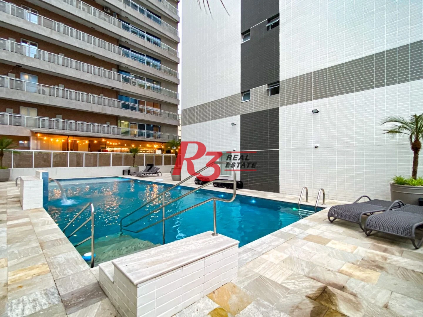 Apartamento com 2 dormitórios para alugar, 87 m² por R$ 7.500,00/mês - Gonzaga - Santos/SP
