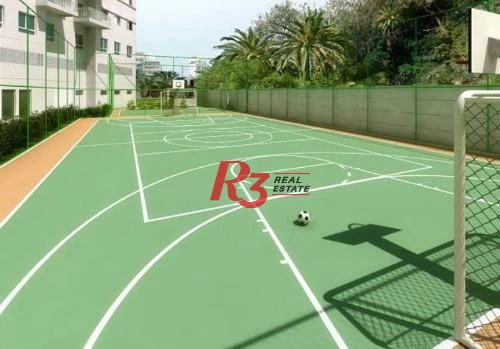 Apartamento com 3 dormitórios à venda, 84 m² por R$ 800.000,00 - Marapé - Santos/SP