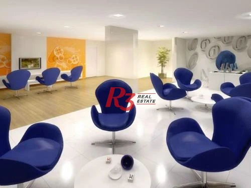 Apartamento com 3 dormitórios à venda, 84 m² por R$ 800.000,00 - Marapé - Santos/SP
