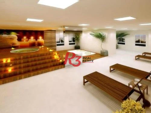 Apartamento com 3 dormitórios à venda, 84 m² por R$ 800.000,00 - Marapé - Santos/SP