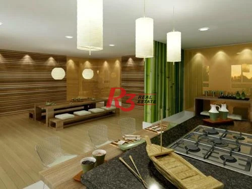 Apartamento com 3 dormitórios à venda, 84 m² por R$ 800.000,00 - Marapé - Santos/SP