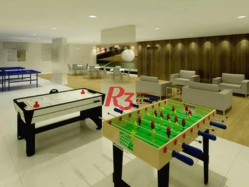 Apartamento com 3 dormitórios à venda, 84 m² por R$ 800.000,00 - Marapé - Santos/SP