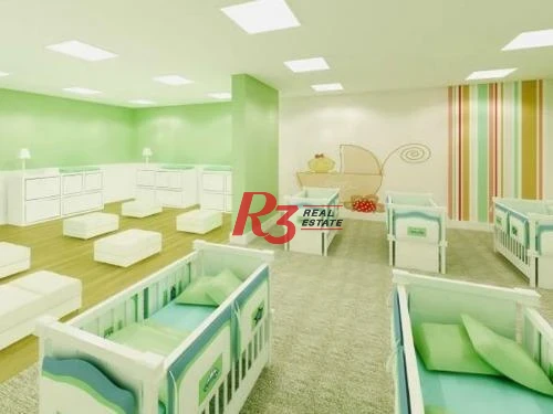 Apartamento com 3 dormitórios à venda, 84 m² por R$ 800.000,00 - Marapé - Santos/SP