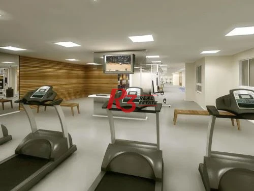 Apartamento com 3 dormitórios à venda, 84 m² por R$ 800.000,00 - Marapé - Santos/SP
