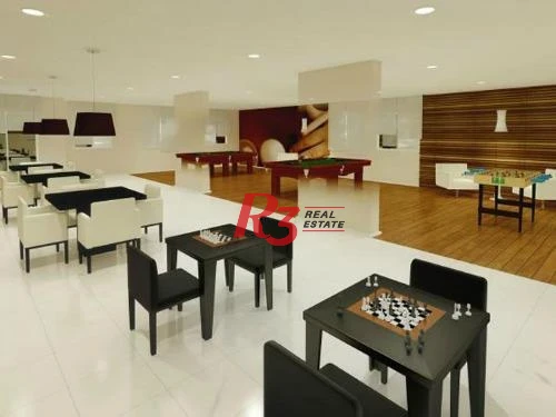 Apartamento com 3 dormitórios à venda, 84 m² por R$ 800.000,00 - Marapé - Santos/SP