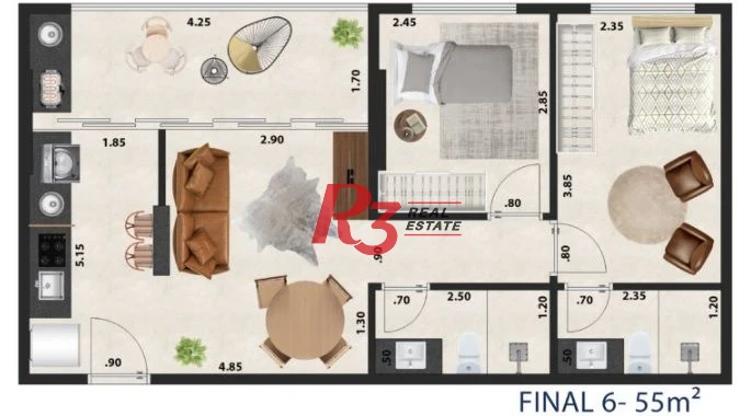 Residencial 9 de Julho em Santos