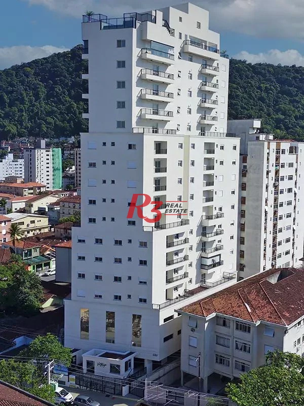 Apartamento com 2 dormitórios à venda, 66 m²  Marapé - Santos/SP