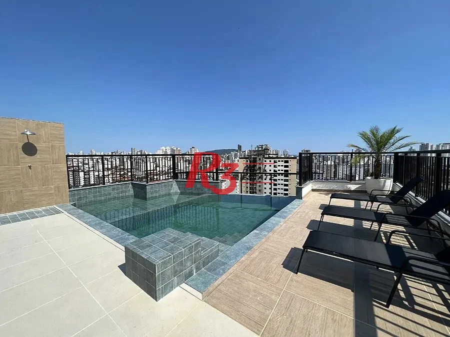 Apartamento com 2 dormitórios à venda, 66 m²  Marapé - Santos/SP
