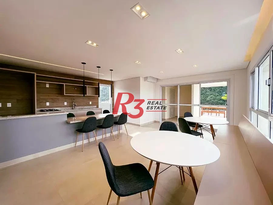 Apartamento com 2 dormitórios à venda, 66 m²  Marapé - Santos/SP