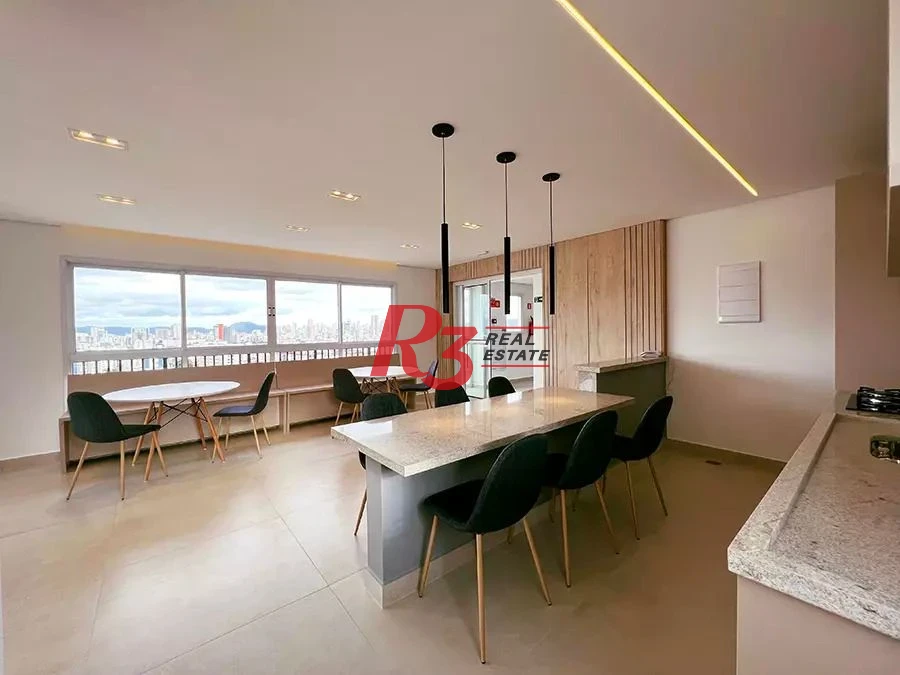 Apartamento com 2 dormitórios à venda, 66 m²  Marapé - Santos/SP