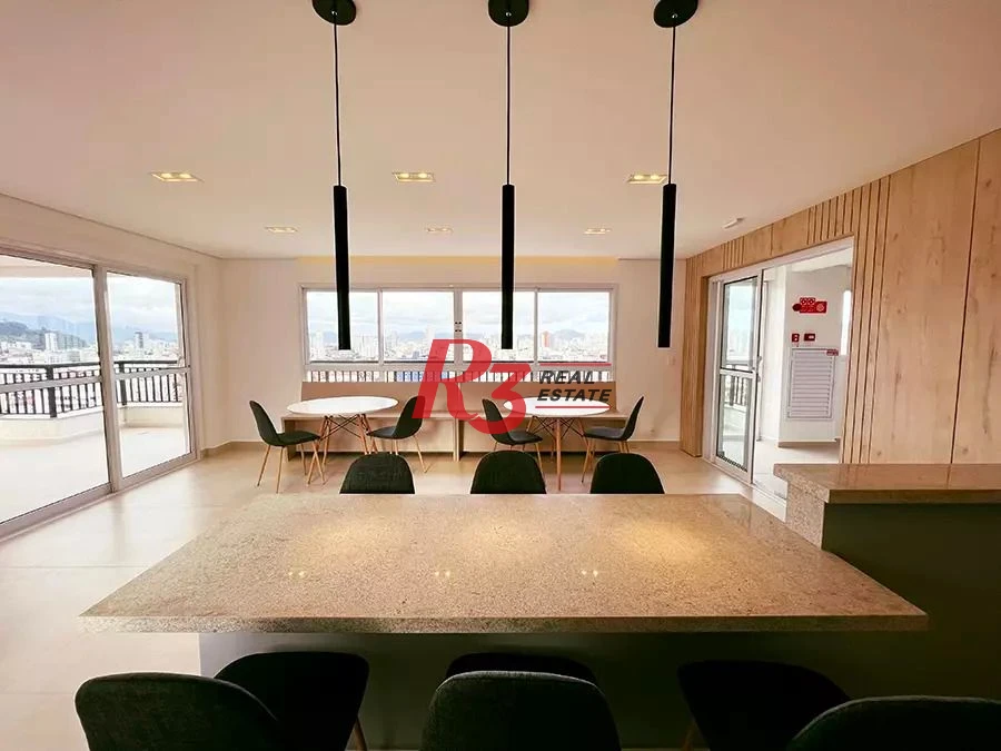 Apartamento com 2 dormitórios à venda, 66 m²  Marapé - Santos/SP