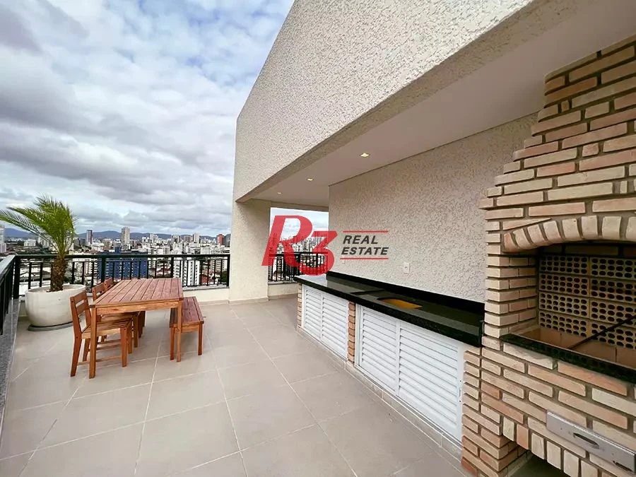 Apartamento com 2 dormitórios à venda, 66 m²  Marapé - Santos/SP