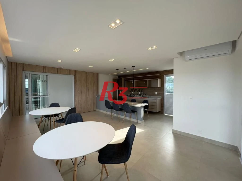 Apartamento com 2 dormitórios à venda, 66 m²  Marapé - Santos/SP