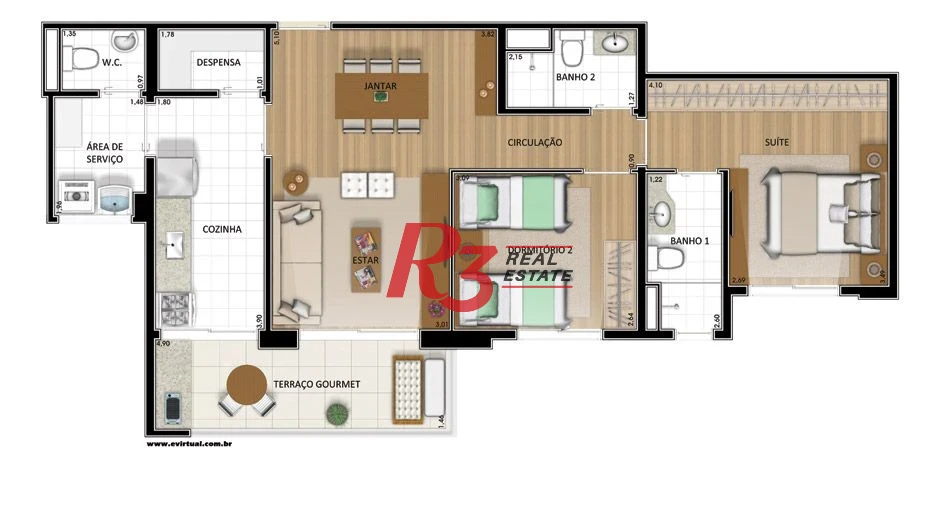 Residencial The Garden Santos