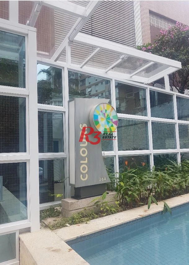 Apartamento com 3 dormitórios à venda, 87 m² por R$ 1.200.000,00 - Pompéia - Santos/SP