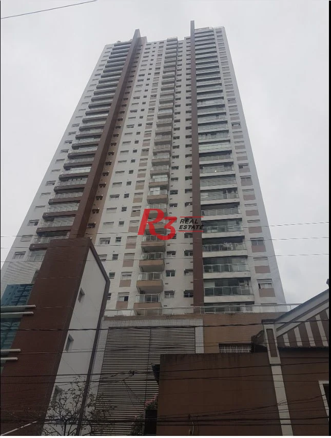 Apartamento com 3 dormitórios à venda, 87 m² por R$ 1.200.000,00 - Pompéia - Santos/SP