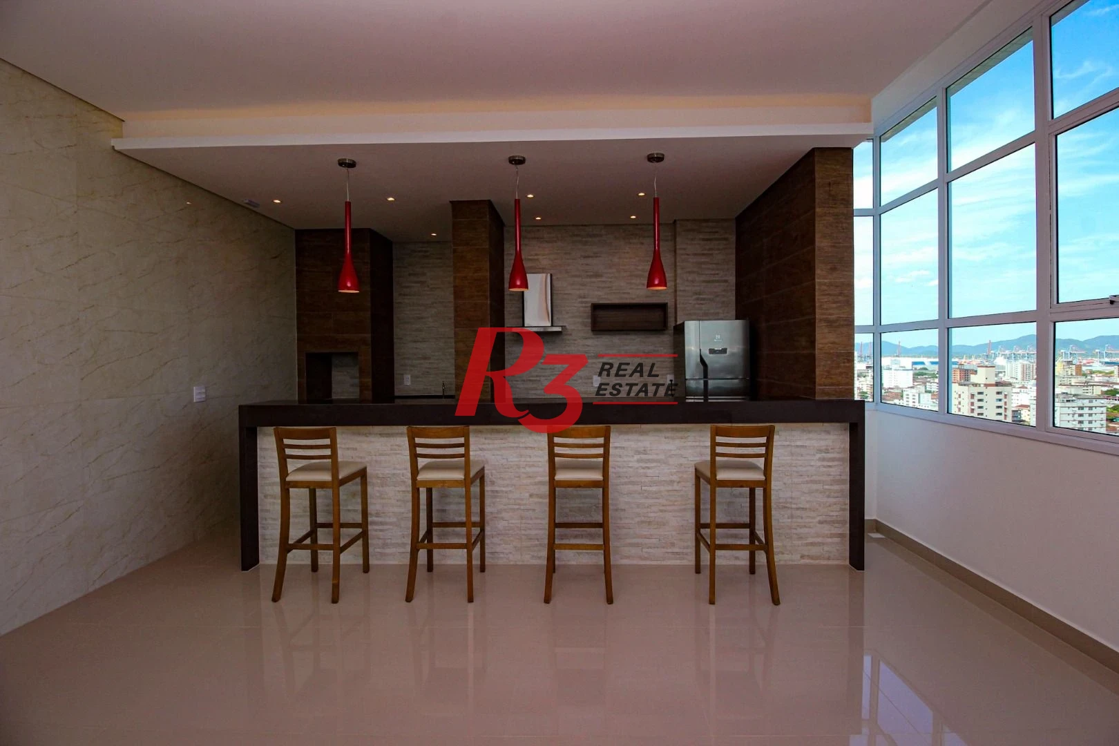 Apartamento à venda, 52 m² por R$ 840.000,00 - Embaré - Santos/SP
