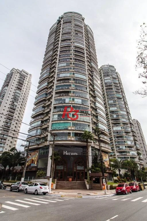 Apartamento com 3 dormitórios à venda, 199 m² por R$ 3.180.000,00 - Ponta da Praia - Santos/SP