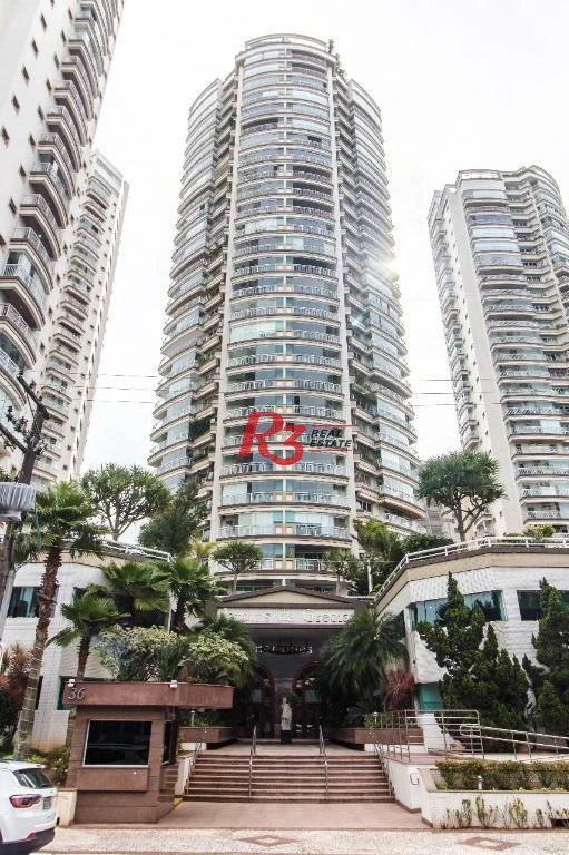 Apartamento com 3 dormitórios à venda, 199 m² por R$ 3.180.000,00 - Ponta da Praia - Santos/SP
