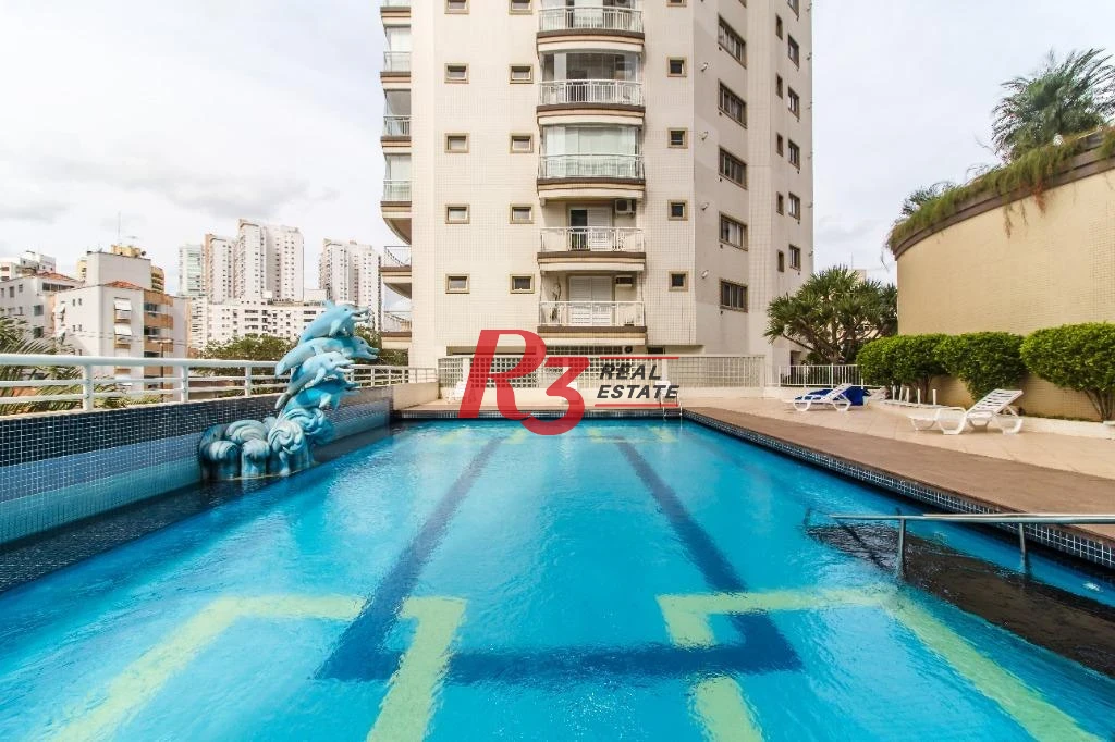 Apartamento com 3 dormitórios à venda, 199 m² por R$ 3.180.000,00 - Ponta da Praia - Santos/SP