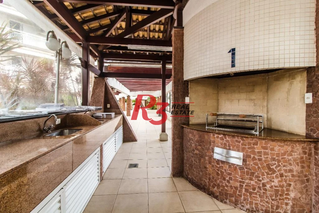 Apartamento com 3 dormitórios à venda, 199 m² por R$ 3.180.000,00 - Ponta da Praia - Santos/SP