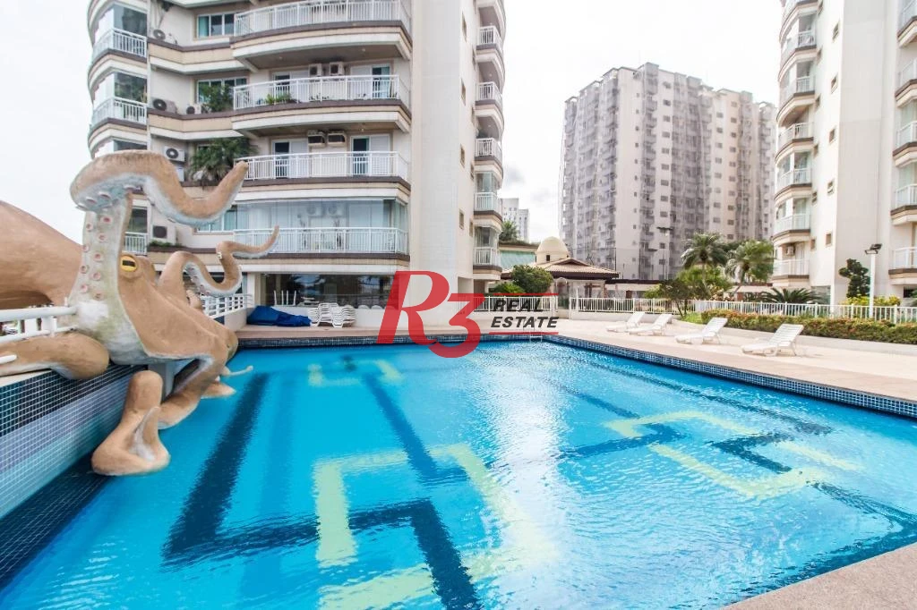 Apartamento com 3 dormitórios à venda, 199 m² por R$ 3.180.000,00 - Ponta da Praia - Santos/SP
