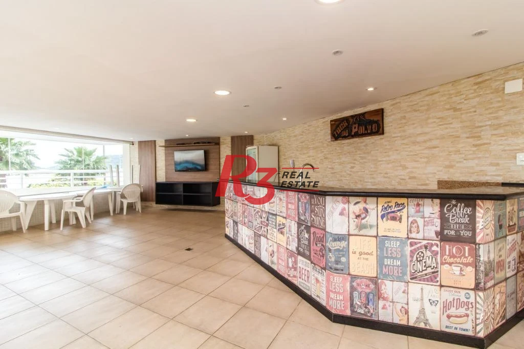 Apartamento com 3 dormitórios à venda, 199 m² por R$ 3.180.000,00 - Ponta da Praia - Santos/SP