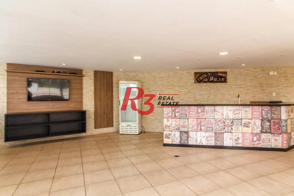 Apartamento com 3 dormitórios à venda, 199 m² por R$ 3.180.000,00 - Ponta da Praia - Santos/SP