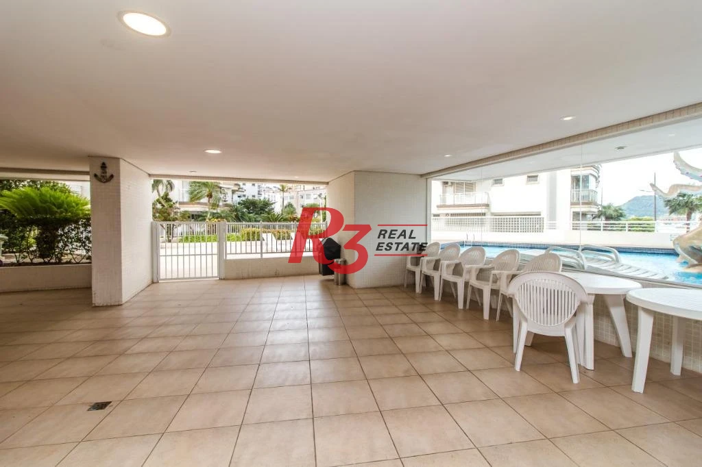 Apartamento com 3 dormitórios à venda, 199 m² por R$ 3.180.000,00 - Ponta da Praia - Santos/SP