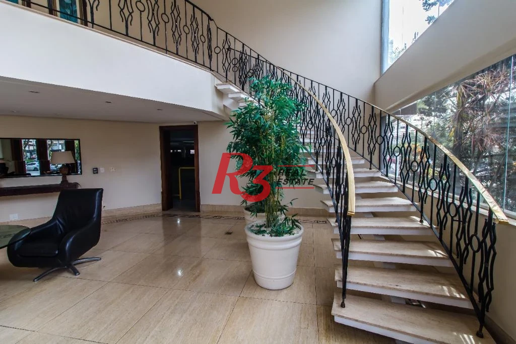 Apartamento com 3 dormitórios à venda, 199 m² por R$ 3.180.000,00 - Ponta da Praia - Santos/SP
