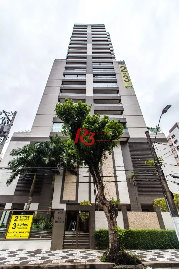 Apartamento à venda, 128 m² por R$ 1.650.000,00 - Embaré - Santos/SP
