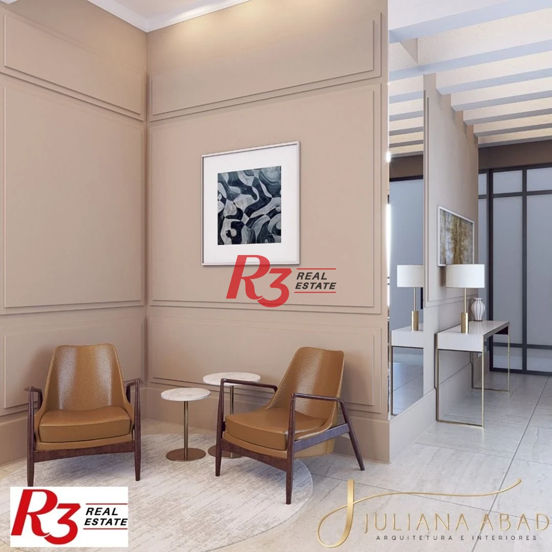 Apartamento à venda, 295 m² por R$ 5.370.000,00 - Ponta da Praia - Santos/SP