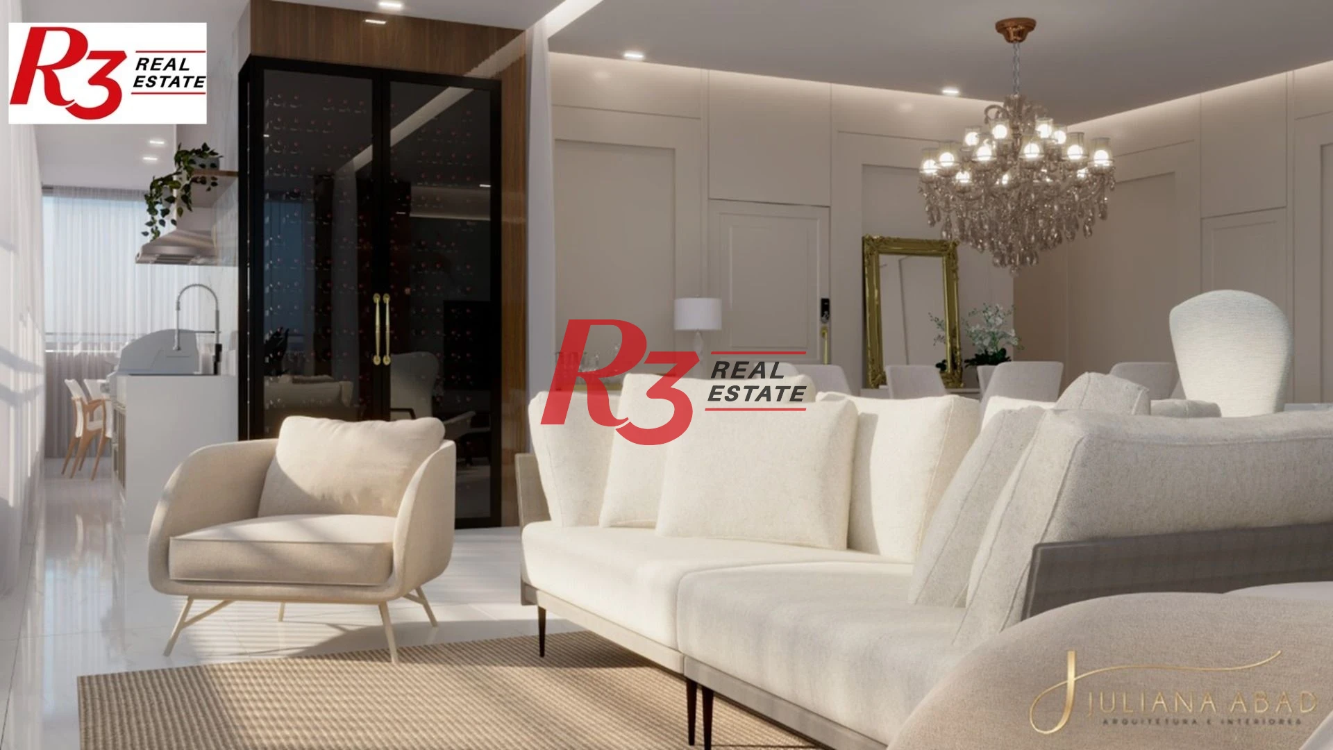 Apartamento à venda, 295 m² por R$ 5.370.000,00 - Ponta da Praia - Santos/SP