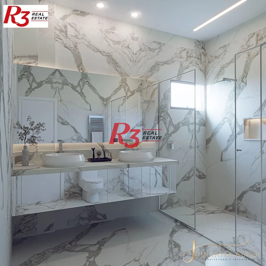 Apartamento à venda, 295 m² por R$ 5.370.000,00 - Ponta da Praia - Santos/SP