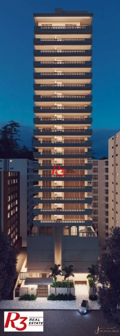 Apartamento à venda, 295 m² por R$ 5.370.000,00 - Ponta da Praia - Santos/SP