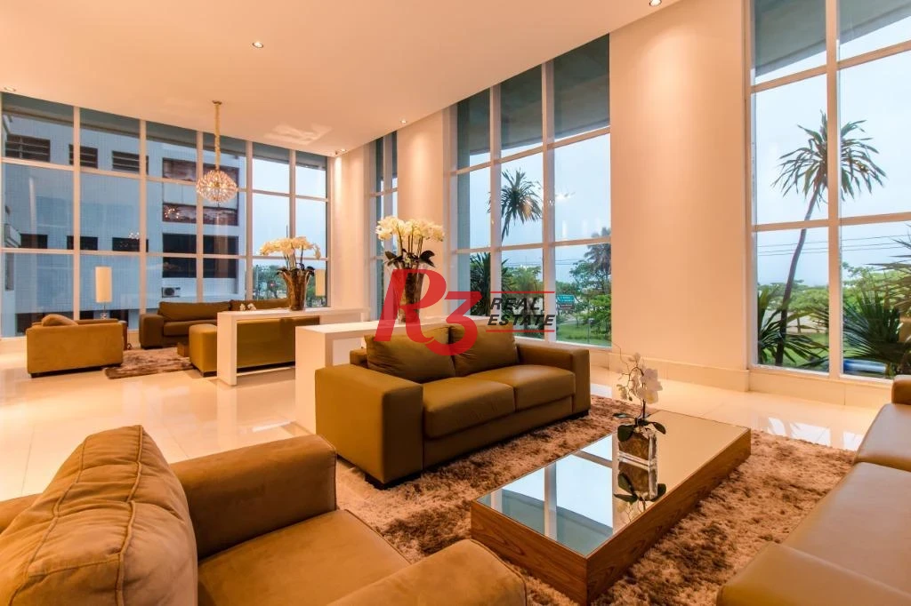Apartamento com 4 dormitórios para alugar, 360 m² por R$ 40.000,00/mês - Gonzaga - Santos/SP