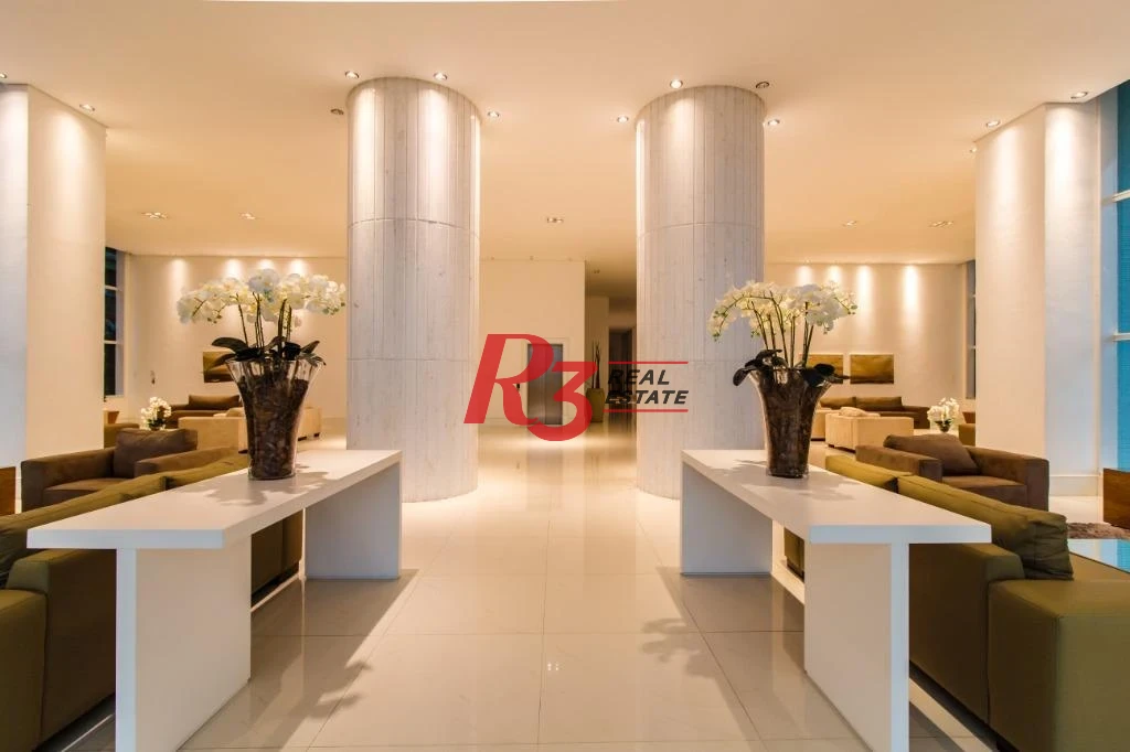 Apartamento com 4 dormitórios para alugar, 360 m² por R$ 40.000,00/mês - Gonzaga - Santos/SP
