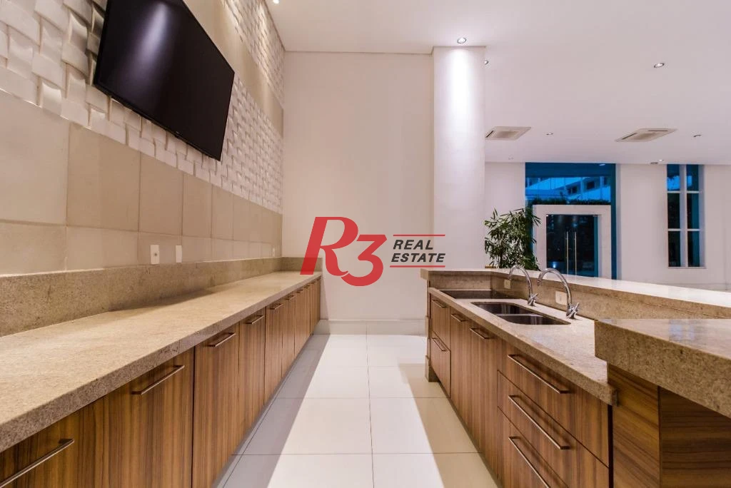 Apartamento com 4 dormitórios para alugar, 360 m² por R$ 40.000,00/mês - Gonzaga - Santos/SP