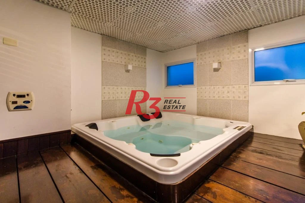 Apartamento com 4 dormitórios para alugar, 360 m² por R$ 40.000,00/mês - Gonzaga - Santos/SP