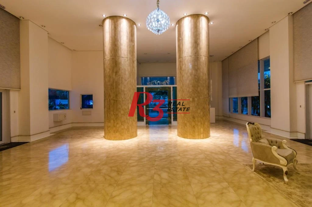 Apartamento com 4 dormitórios para alugar, 360 m² por R$ 40.000,00/mês - Gonzaga - Santos/SP