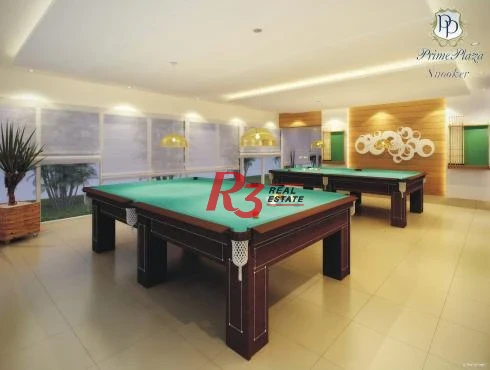 Apartamento com 4 dormitórios para alugar, 360 m² por R$ 40.000,00/mês - Gonzaga - Santos/SP