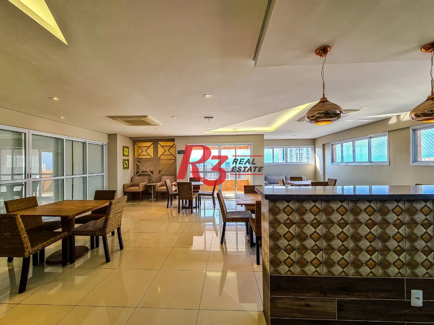 Apartamento para alugar, 59 m² por R$ 5.200,00/mês - Boqueirão - Santos/SP