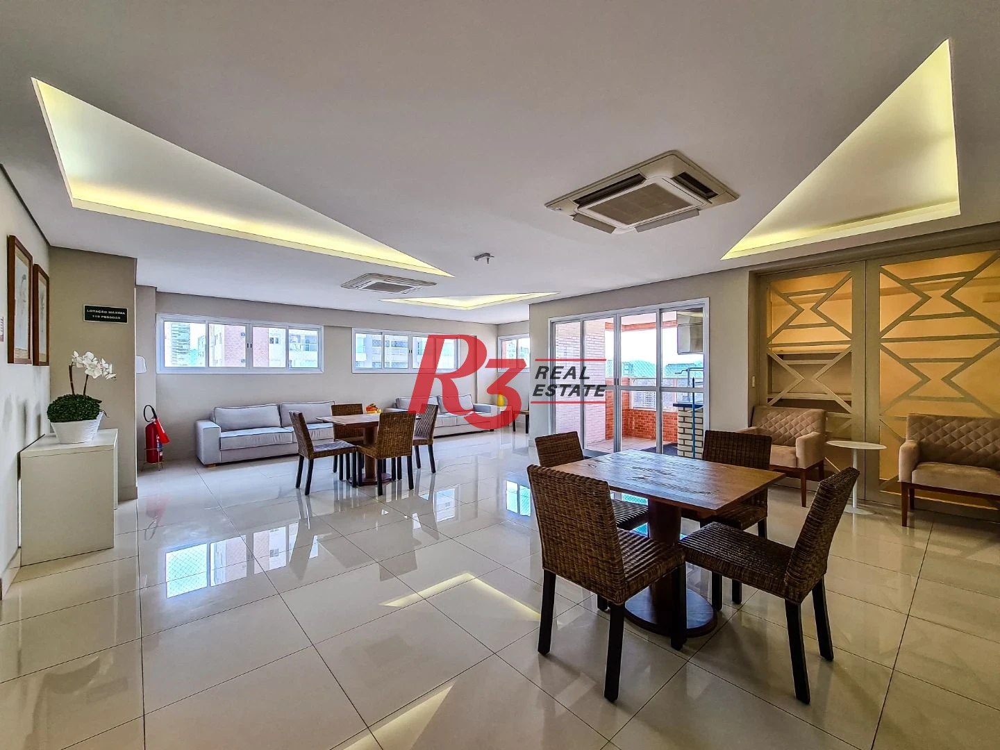 Apartamento para alugar, 59 m² por R$ 5.200,00/mês - Boqueirão - Santos/SP