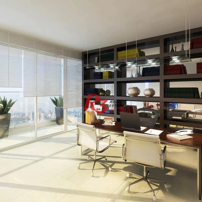 Sala à venda, 68 m² por R$ 544.000,00 - Encruzilhada - Santos/SP