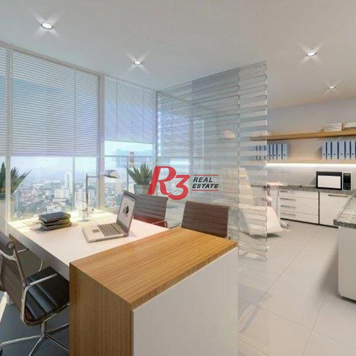 Sala à venda, 68 m² por R$ 544.000,00 - Encruzilhada - Santos/SP