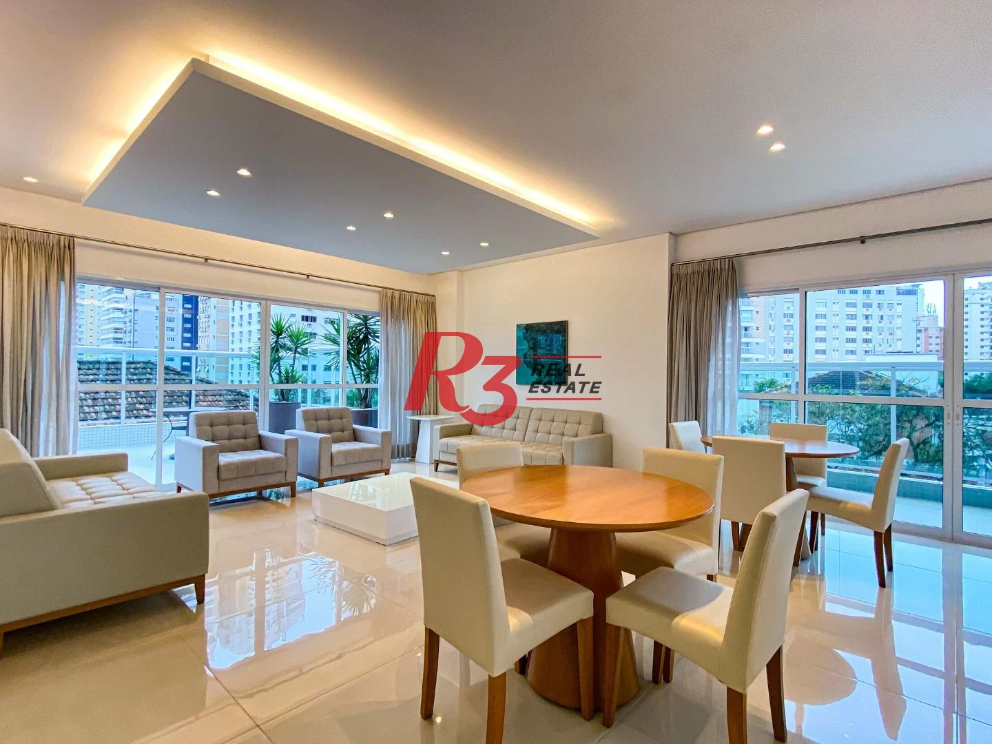 Apartamento com 3 dormitórios para alugar, 104 m² por R$ 14.500,00/mês - Gonzaga - Santos/SP