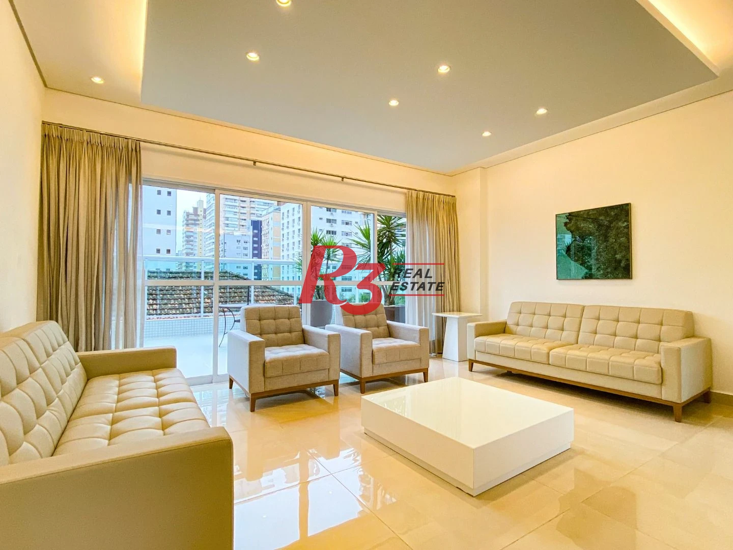 Apartamento com 3 dormitórios para alugar, 104 m² por R$ 14.500,00/mês - Gonzaga - Santos/SP