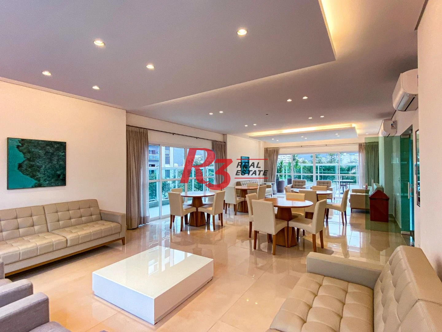 Apartamento com 3 dormitórios para alugar, 104 m² por R$ 14.500,00/mês - Gonzaga - Santos/SP