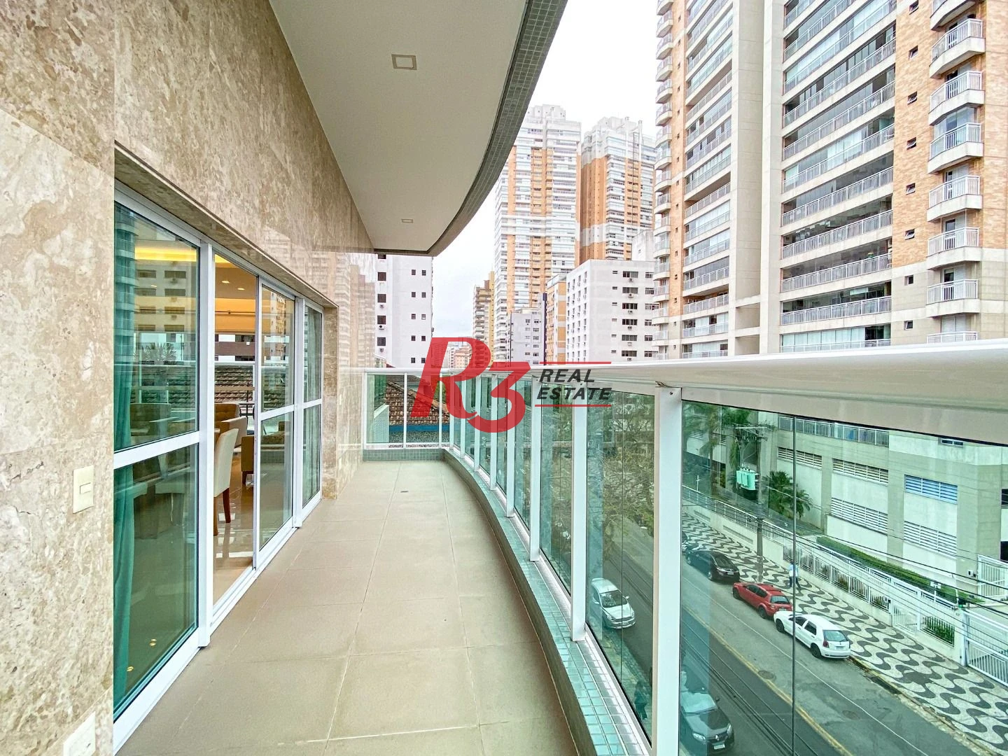 Apartamento com 3 dormitórios para alugar, 104 m² por R$ 14.500,00/mês - Gonzaga - Santos/SP