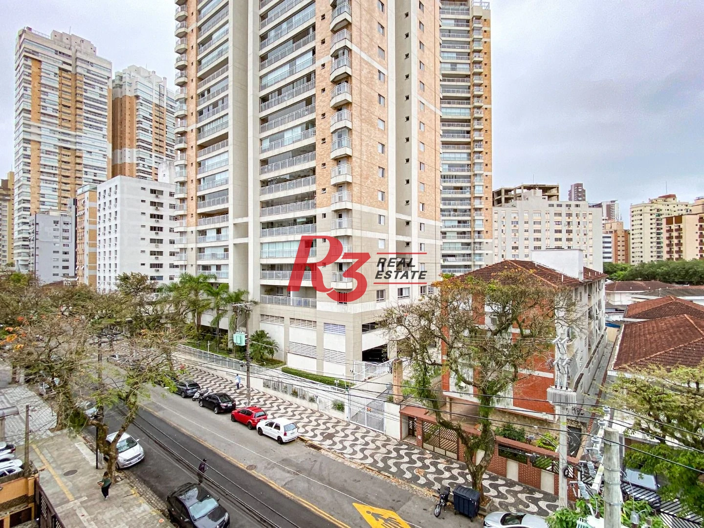 Apartamento com 3 dormitórios para alugar, 104 m² por R$ 14.500,00/mês - Gonzaga - Santos/SP